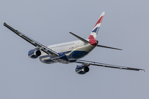 British Airways Airbus A320-200 G-EUUB at London Heathrow Airport (EGLL/LHR)