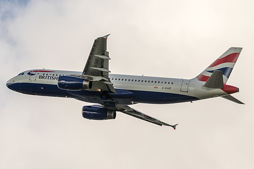 British Airways Airbus A320-200 G-EUUF at London Heathrow Airport (EGLL/LHR)