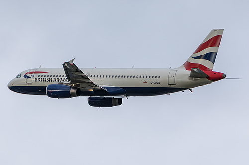 British Airways Airbus A320-200 G-EUUG at London Heathrow Airport (EGLL/LHR)