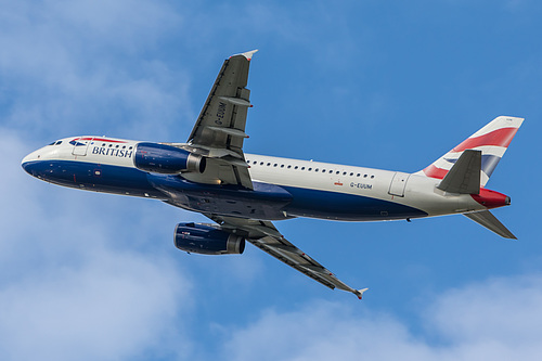 British Airways Airbus A320-200 G-EUUM at London Heathrow Airport (EGLL/LHR)