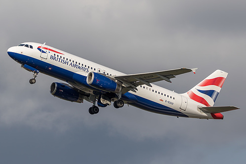 British Airways Airbus A320-200 G-EUUX at London Heathrow Airport (EGLL/LHR) British Airways Airbus A320-200 G-EUUX at London Heathrow Airport (EGLL/LHR)