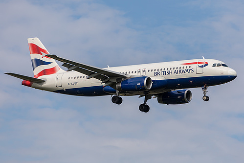 British Airways Airbus A320-200 G-EUUZ at London Heathrow Airport (EGLL/LHR) British Airways Airbus A320-200 G-EUUZ at London Heathrow Airport (EGLL/LHR)