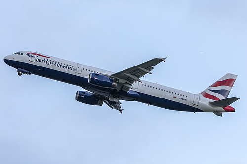 British Airways Airbus A321-200 G-EUXI at London Heathrow Airport (EGLL/LHR)