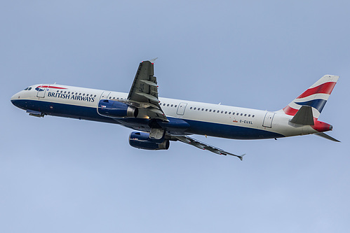 British Airways Airbus A321-200 G-EUXL at London Heathrow Airport (EGLL/LHR) British Airways Airbus A321-200 G-EUXL at London Heathrow Airport (EGLL/LHR)