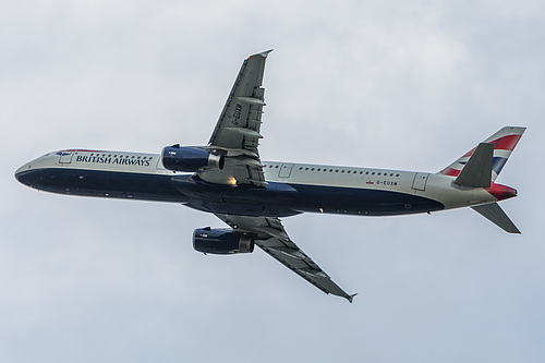British Airways Airbus A321-200 G-EUXM at London Heathrow Airport (EGLL/LHR) British Airways Airbus A321-200 G-EUXM at London Heathrow Airport (EGLL/LHR)