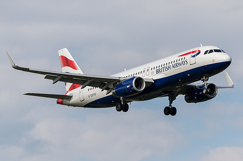 British Airways Airbus A320-200 G-EUYR at London Heathrow Airport (EGLL/LHR)