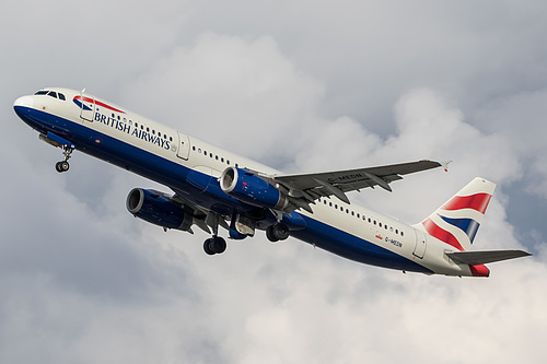British Airways Airbus A321-200 G-MEDN at London Heathrow Airport (EGLL/LHR) British Airways Airbus A321-200 G-MEDN at London Heathrow Airport (EGLL/LHR)