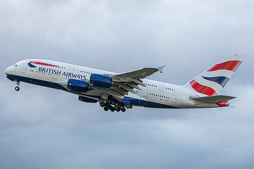 British Airways Airbus A380-800 G-XLEH at London Heathrow Airport (EGLL/LHR) British Airways Airbus A380-800 G-XLEH at London Heathrow Airport (EGLL/LHR)