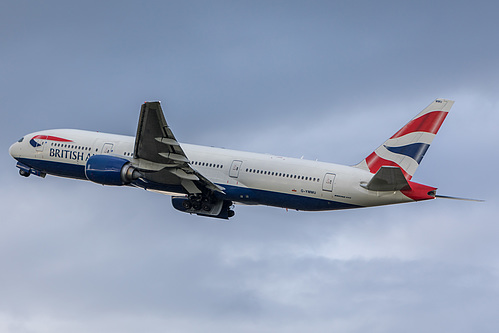 British Airways Boeing 777-200ER G-YMMU at London Heathrow Airport (EGLL/LHR) British Airways Boeing 777-200ER G-YMMU at London Heathrow Airport (EGLL/LHR)