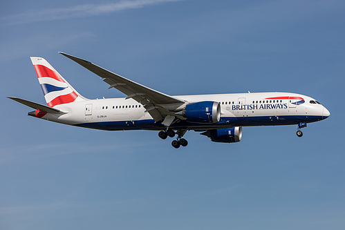 British Airways Boeing 787-8 G-ZBJA at London Heathrow Airport (EGLL/LHR)