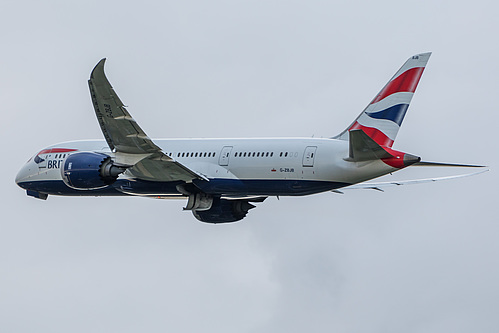 British Airways Boeing 787-8 G-ZBJB at London Heathrow Airport (EGLL/LHR) British Airways Boeing 787-8 G-ZBJB at London Heathrow Airport (EGLL/LHR)