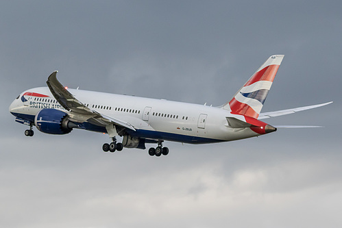 British Airways Boeing 787-8 G-ZBJD at London Heathrow Airport (EGLL/LHR) British Airways Boeing 787-8 G-ZBJD at London Heathrow Airport (EGLL/LHR)