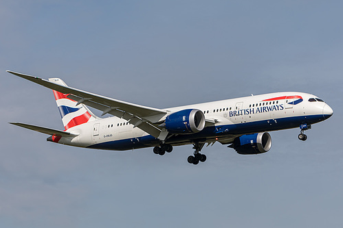 British Airways Boeing 787-8 G-ZBJG at London Heathrow Airport (EGLL/LHR) British Airways Boeing 787-8 G-ZBJG at London Heathrow Airport (EGLL/LHR)