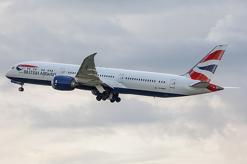 British Airways Boeing 787-9 G-ZBKB at London Heathrow Airport (EGLL/LHR) British Airways Boeing 787-9 G-ZBKB at London Heathrow Airport (EGLL/LHR)