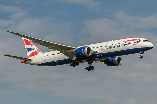 British Airways Boeing 787-9 G-ZBKF at London Heathrow Airport (EGLL/LHR)