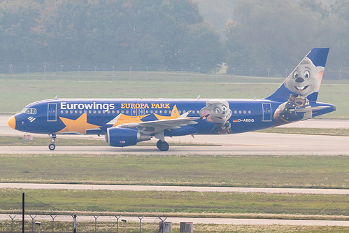 Eurowings Airbus A320-200 D-ABDQ at Munich International Airport (EDDM/MUC)