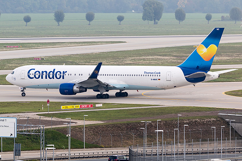 Condor Boeing 767-300ER D-ABUC at Munich International Airport (EDDM/MUC)