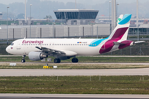 Eurowings Airbus A320-200 D-ABZE at Munich International Airport (EDDM/MUC)