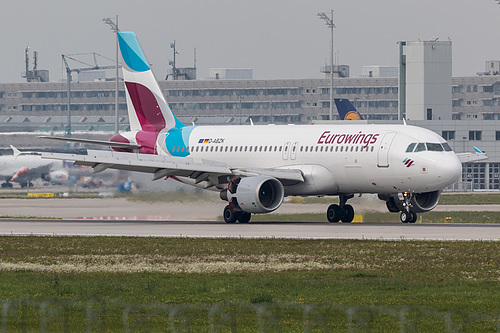 Eurowings Airbus A320-200 D-ABZK at Munich International Airport (EDDM/MUC)