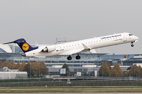 Lufthansa CityLine Canadair CRJ-900 D-ACKD at Munich International Airport (EDDM/MUC)