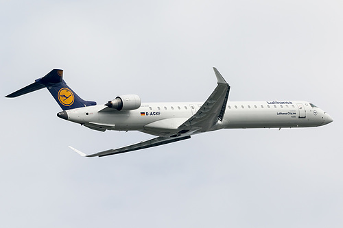 Lufthansa CityLine Canadair CRJ-900 D-ACKF at Munich International Airport (EDDM/MUC)