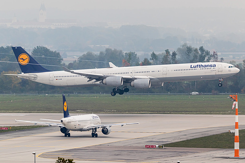 Lufthansa Airbus A340-600 D-AIHW at Munich International Airport (EDDM/MUC)