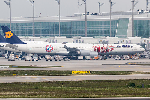 Lufthansa Airbus A340-600 D-AIHZ at Munich International Airport (EDDM/MUC)