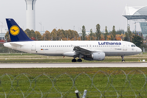 Lufthansa Airbus A320-200 D-AIPA at Munich International Airport (EDDM/MUC)