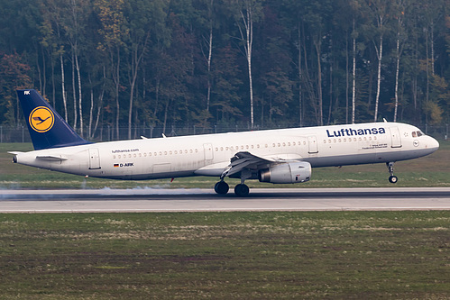 Lufthansa Airbus A321-100 D-AIRK at Munich International Airport (EDDM/MUC)