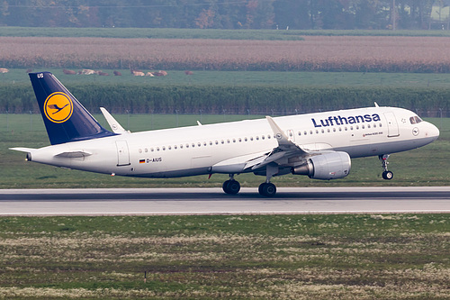 Lufthansa Airbus A320-200 D-AIUS at Munich International Airport (EDDM/MUC)