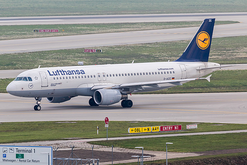 Lufthansa Airbus A320-200 D-AIZC at Munich International Airport (EDDM/MUC)