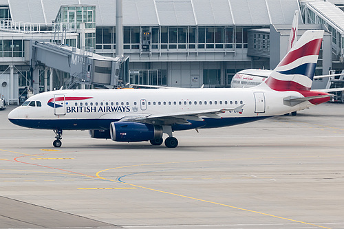 British Airways Airbus A319-100 G-EUPT at Munich International Airport (EDDM/MUC)