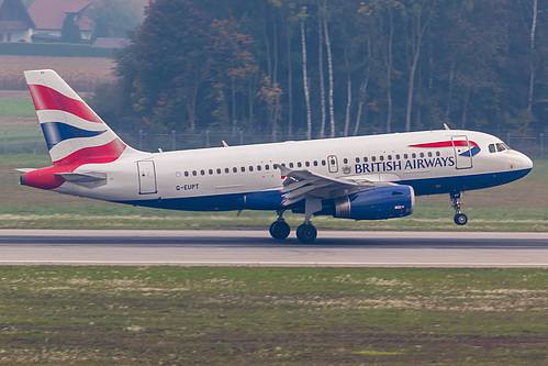 British Airways Airbus A319-100 G-EUPT at Munich International Airport (EDDM/MUC) British Airways Airbus A319-100 G-EUPT at Munich International Airport (EDDM/MUC)