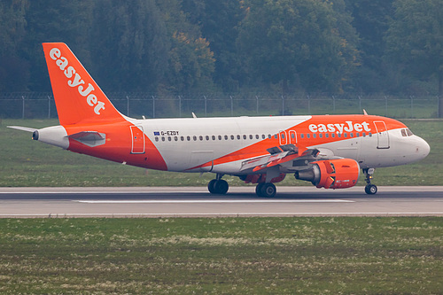 EasyJet Airbus A319-100 G-EZDY at Munich International Airport (EDDM/MUC)