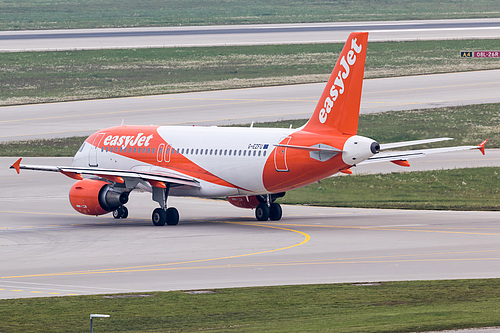 EasyJet Airbus A319-100 G-EZFU at Munich International Airport (EDDM/MUC)