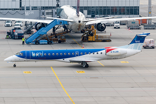 BMI Regional Embraer ERJ-145 G-RJXR at Munich International Airport (EDDM/MUC)