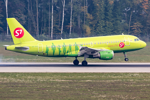 S7 Airlines Airbus A319-100 VP-BHI at Munich International Airport (EDDM/MUC)