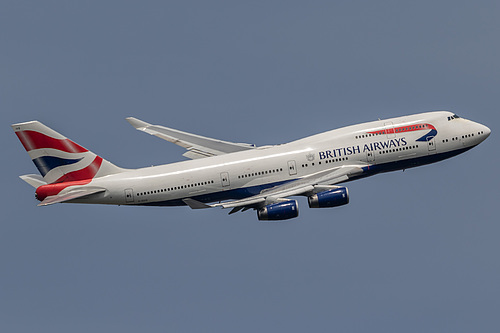 British Airways Boeing 747-400 G-CIVS at London Heathrow Airport (EGLL/LHR) British Airways Boeing 747-400 G-CIVS at London Heathrow Airport (EGLL/LHR)