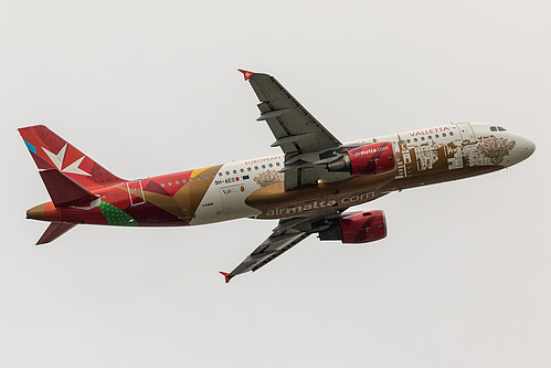 Air Malta Airbus A320-200 9H-AEO at London Heathrow Airport (EGLL/LHR)