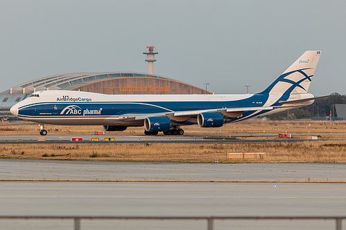 AirBridge Cargo Boeing 747-8F VQ-BVR at Frankfurt am Main International Airport (EDDF/FRA)