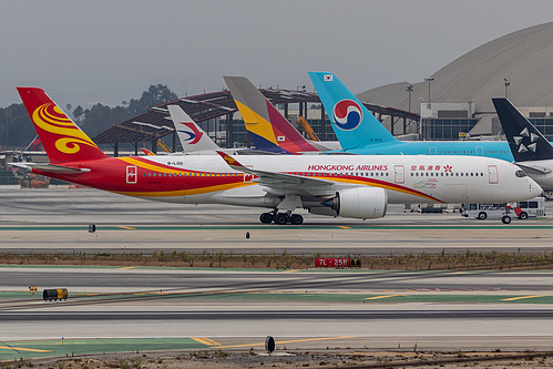 Hong Kong Airlines Airbus A350-900 B-LGD at Los Angeles International Airport (KLAX/LAX)