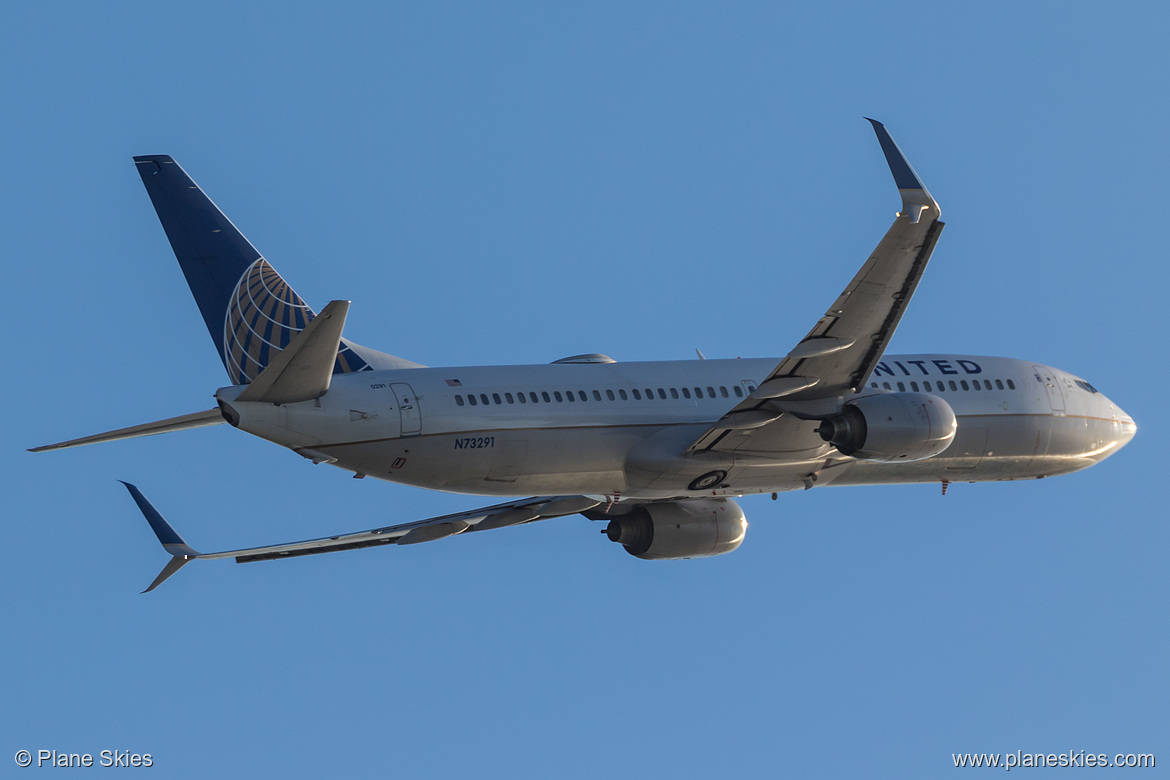 United Airlines Boeing 737-800 N73291 at Los Angeles International Airport (KLAX/LAX)