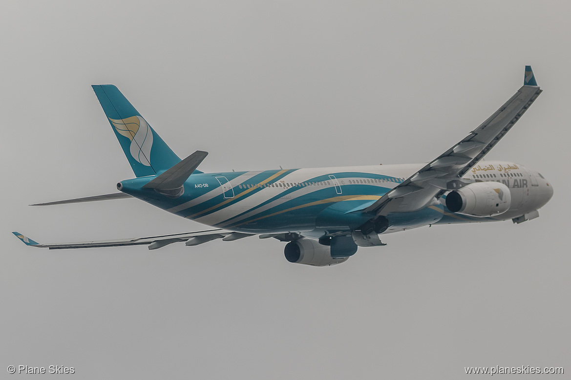 Oman Air Airbus A330-300 A4O-DB at London Heathrow Airport (EGLL/LHR)