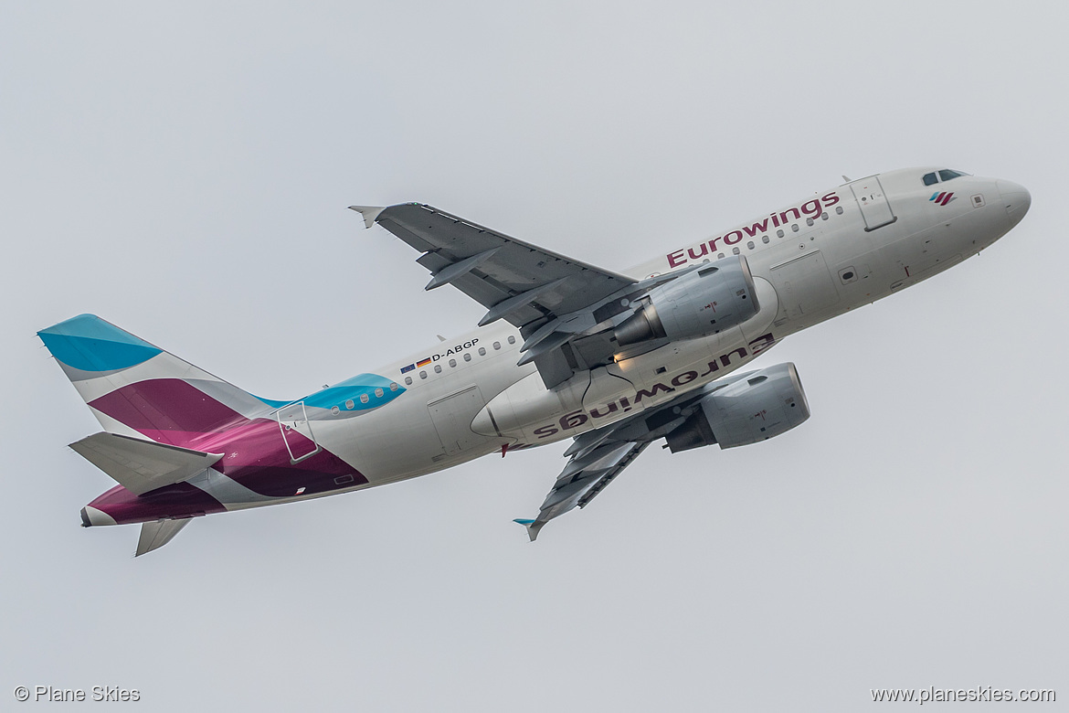 Eurowings Airbus A319-100 D-ABGP at London Heathrow Airport (EGLL/LHR) Eurowings Airbus A319-100 D-ABGP at London Heathrow Airport (EGLL/LHR)