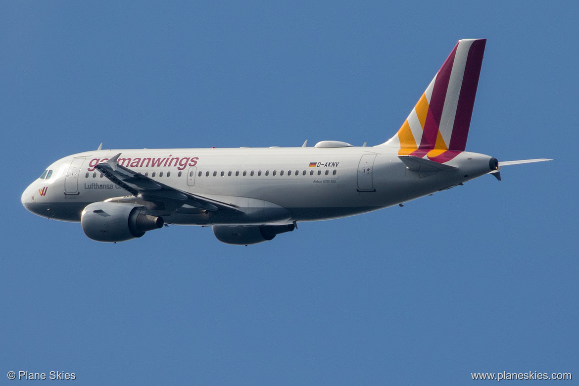 Germanwings Airbus A319-100 D-AKNV at London Heathrow Airport (EGLL/LHR)