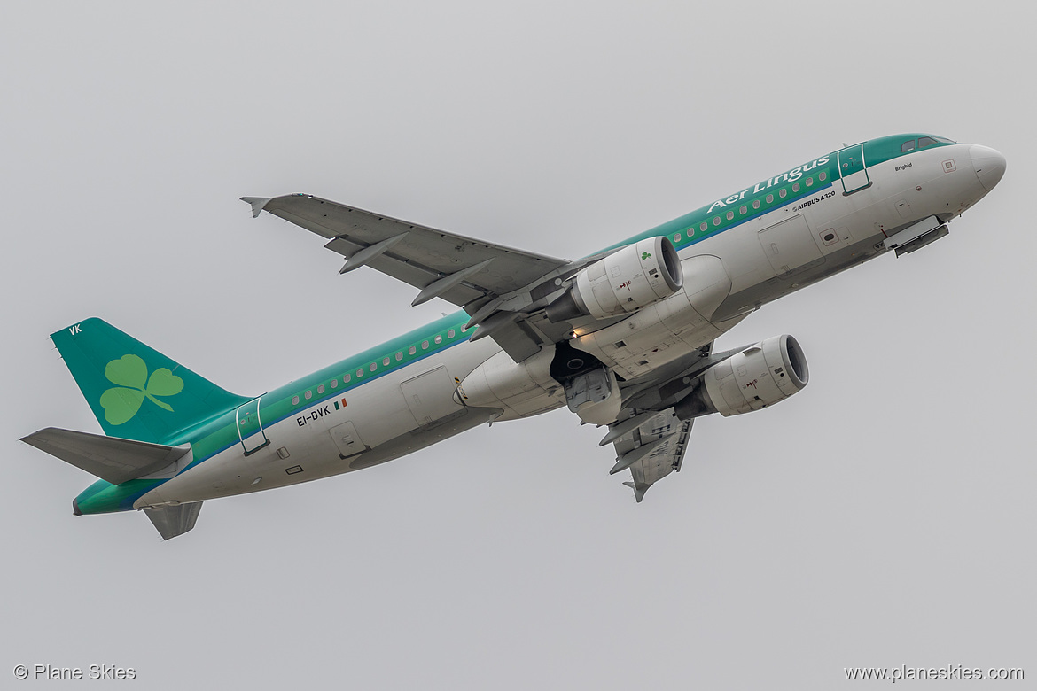 Aer Lingus Airbus A320-200 EI-DVK at London Heathrow Airport (EGLL/LHR) Aer Lingus Airbus A320-200 EI-DVK at London Heathrow Airport (EGLL/LHR)