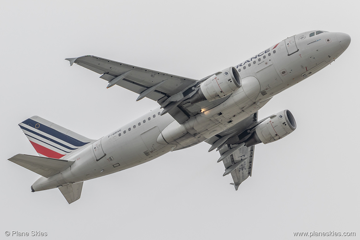 Air France Airbus A319-100 F-GRXE at London Heathrow Airport (EGLL/LHR)