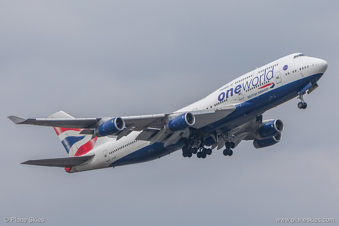 British Airways Boeing 747-400 G-CIVC at London Heathrow Airport (EGLL/LHR)