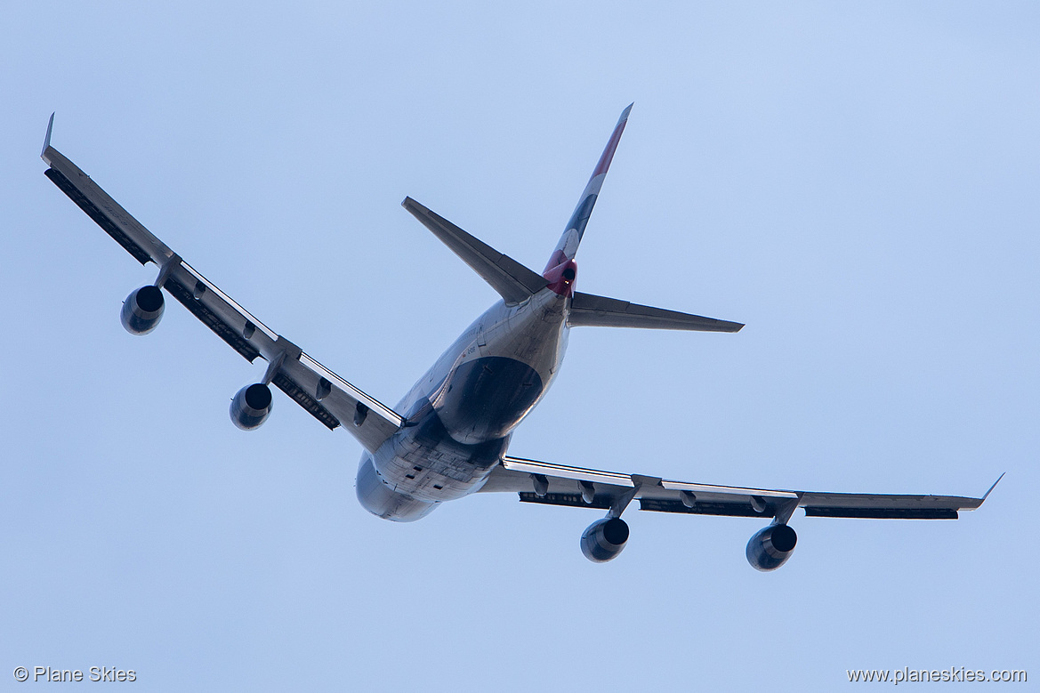 British Airways Boeing 747-400 G-CIVF at London Heathrow Airport (EGLL/LHR) British Airways Boeing 747-400 G-CIVF at London Heathrow Airport (EGLL/LHR)