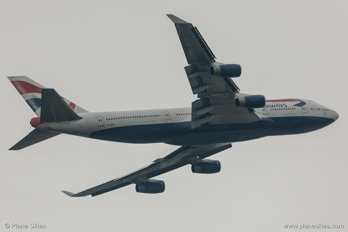 British Airways Boeing 747-400 G-CIVO at London Heathrow Airport (EGLL/LHR)